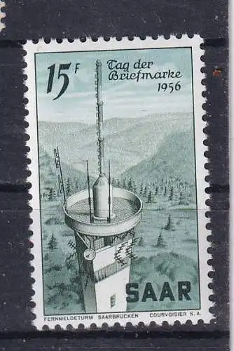 Saargebiet/Saarland  Nr 369 Postfrisch / **
