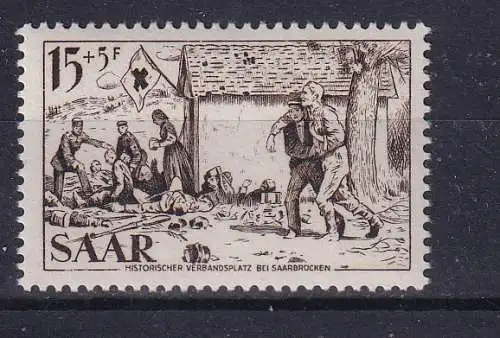 Saargebiet/Saarland  Nr 370 Postfrisch / **