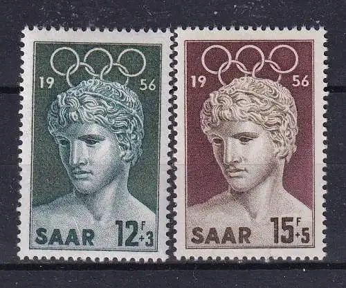 Saargebiet/Saarland  Nr 371/72 Postfrisch / **