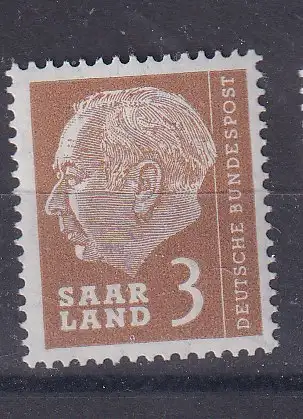 Saargebiet/Saarland  Nr 382 Postfrisch / **