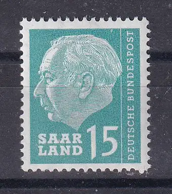 Saargebiet/Saarland  Nr 388 Postfrisch / **