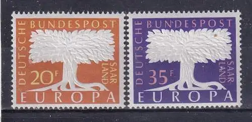 Saargebiet/Saarland  Nr 402/03 Postfrisch / **