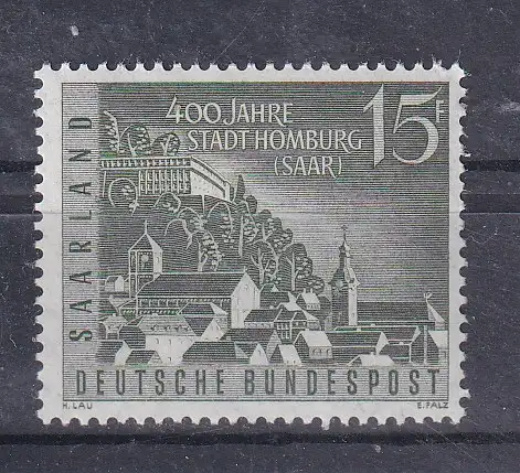 Saargebiet/Saarland  Nr 436 Postfrisch / **