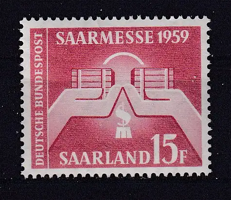 Saargebiet/Saarland  Nr 447 Postfrisch / **