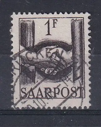 Saargebiet/Saarland  Nr 241 Gestempelt (Posten)