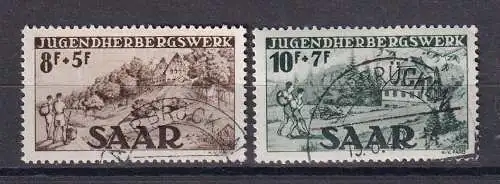 Saargebiet/Saarland  Nr 262/63 Gestempelt (Posten)