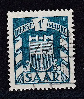 Saargebiet/Saarland Dienstmarken  Nr 35 Gestempelt (Posten)
