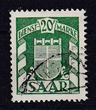 Saargebiet/Saarland Dienstmarken  Nr 41 Gestempelt (Posten)