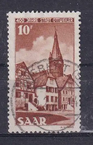 Saargebiet/Saarland  Nr 296 Gestempelt (Posten)