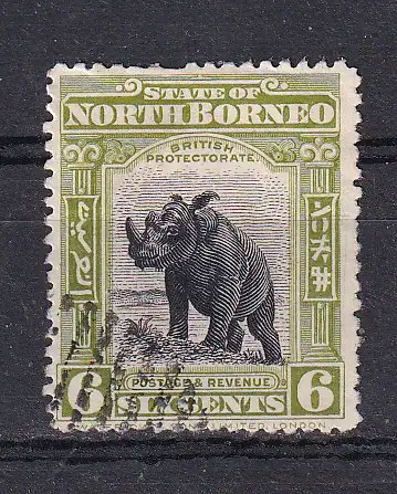 Nordborneo  Nr 132 Gestempelt (Posten)