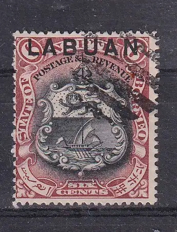 Labuan  Nr 51 Gestempelt (Posten)