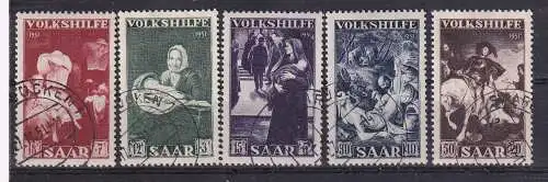 Saargebiet/Saarland  Nr 309/13 Gestempelt (Posten)