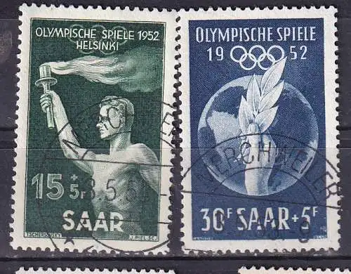 Saargebiet/Saarland  Nr 314/15 Gestempelt (Posten)