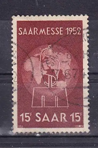 Saargebiet/Saarland  Nr 317 Gestempelt (Posten)