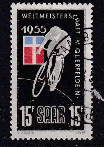 Saargebiet/Saarland  Nr 357 Gestempelt (Posten)