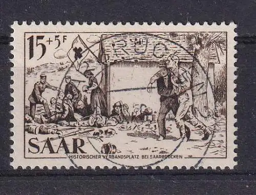 Saargebiet/Saarland  Nr 370 Gestempelt (Posten)