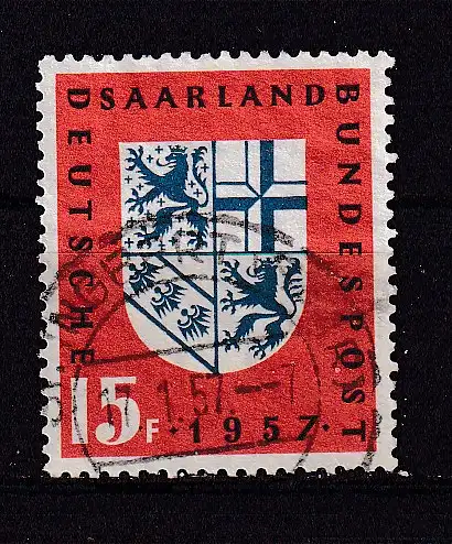 Saargebiet/Saarland  Nr 379 Gestempelt (Posten)