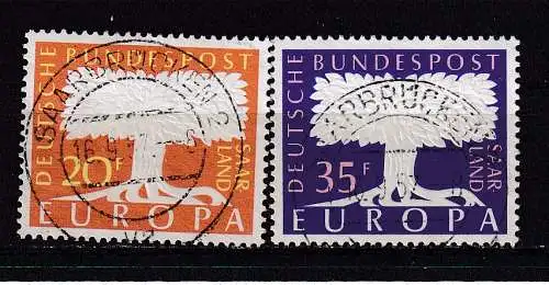 Saargebiet/Saarland  Nr 402/03 Gestempelt (Posten)