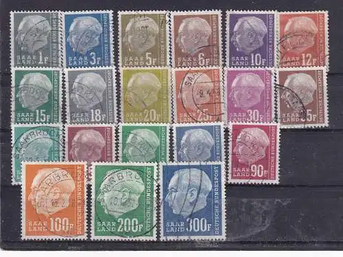 Saargebiet/Saarland  Nr 409/28 Gestempelt (Posten)
