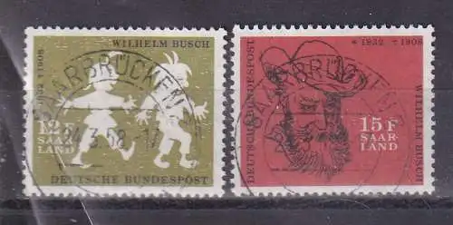 Saargebiet/Saarland  Nr 429/30 Gestempelt (Posten)