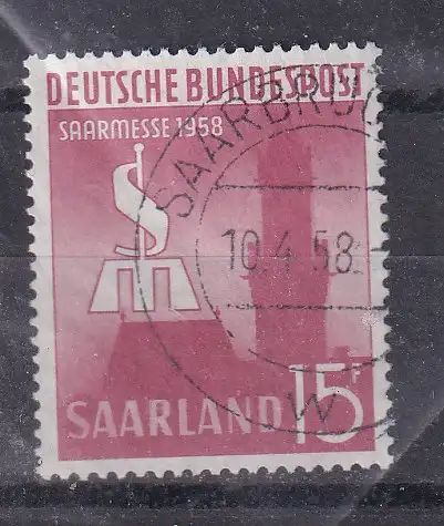 Saargebiet/Saarland  Nr 435 Gestempelt (Posten)