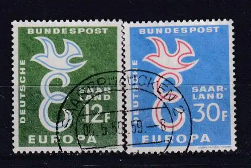 Saargebiet/Saarland  Nr 439/40 Gestempelt (Posten)