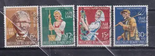 Saargebiet/Saarland  Nr 441/44 Gestempelt (Posten)