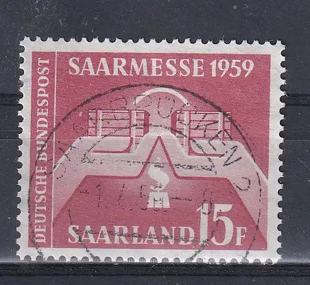 Saargebiet/Saarland  Nr 447 Gestempelt (Posten)