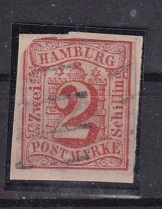 Altdeutschl. Hamburg  Nr 13 Gestempelt (Posten)