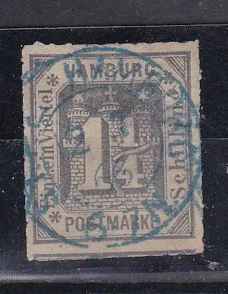 Altdeutschl. Hamburg  Nr 20 Gestempelt (Posten)