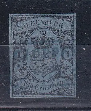 Altdeutschl. Oldenburg  Nr 6 Gestempelt (Posten)