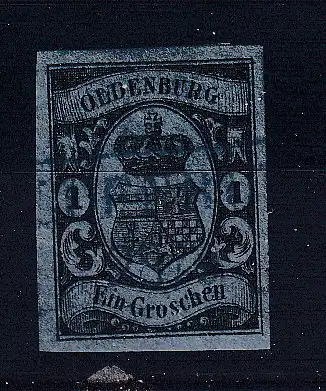 Altdeutschl. Oldenburg  Nr 6 Gestempelt (Posten)