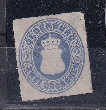 Altdeutschl. Oldenburg  Nr 18 Falz / Gummimängel / *