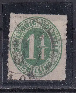 Altd. Schl.-Hostein  Nr 9 Gestempelt (Posten)