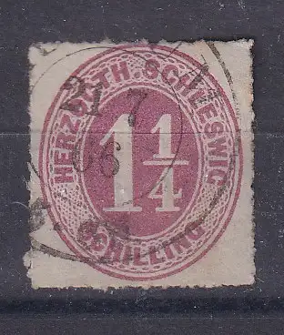 Altd. Schl.-Hostein  Nr 14 Gestempelt (Posten)