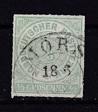 Norddeutscher Bund  Nr 2 Gestempelt (Posten)
