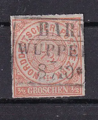 Norddeutscher Bund  Nr 3 Gestempelt (Posten)