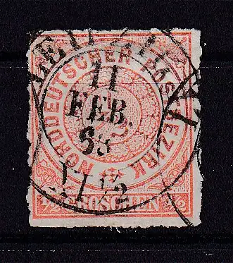 Norddeutscher Bund  Nr 3 Gestempelt (Posten)