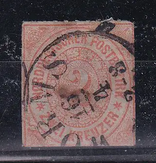 Norddeutscher Bund  Nr 8 Gestempelt (Posten)