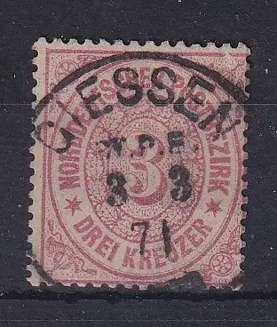 Norddeutscher Bund  Nr 9 Gestempelt (Posten)