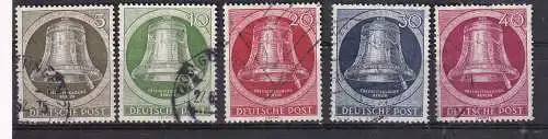 Berlin (West)  Nr 82/86 Gestempelt (Posten)