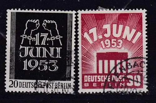 Berlin (West)  Nr 110/11 Gestempelt (Posten)