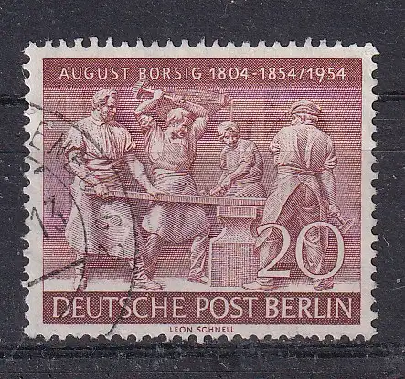 Berlin (West)  Nr 125 Gestempelt (Posten)