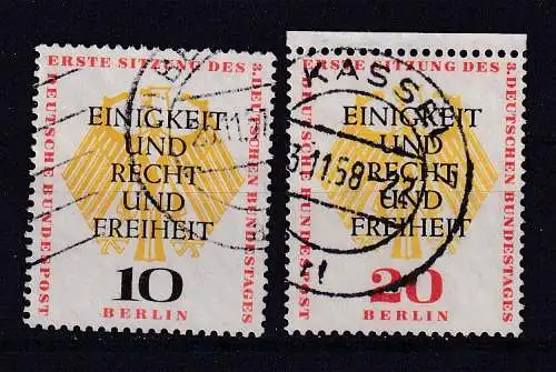 Berlin (West)  Nr 174/75 Gestempelt (Posten)