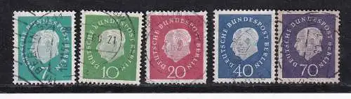 Berlin (West)  Nr 182/86 Gestempelt (Posten)