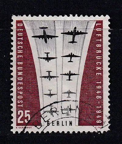 Berlin (West)  Nr 188 Gestempelt (Posten)