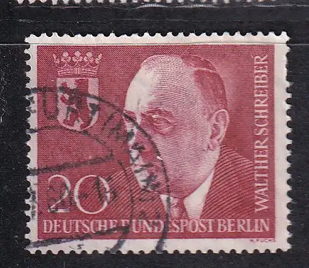 Berlin (West)  Nr 192 Gestempelt (Posten)