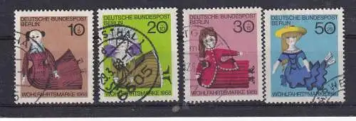 Berlin (West)  Nr 322/25 Gestempelt (Posten)