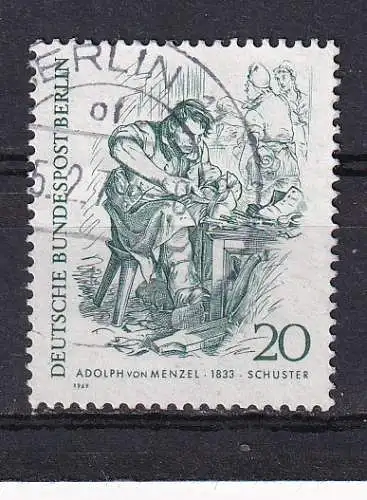Berlin (West)  Nr 334 Gestempelt (Posten)