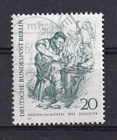 Berlin (West)  Nr 334 Gestempelt (Posten)